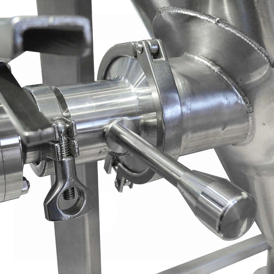 Isobarer Gekühlter Edelstahltank 100 liter - 60° Konische  Boden